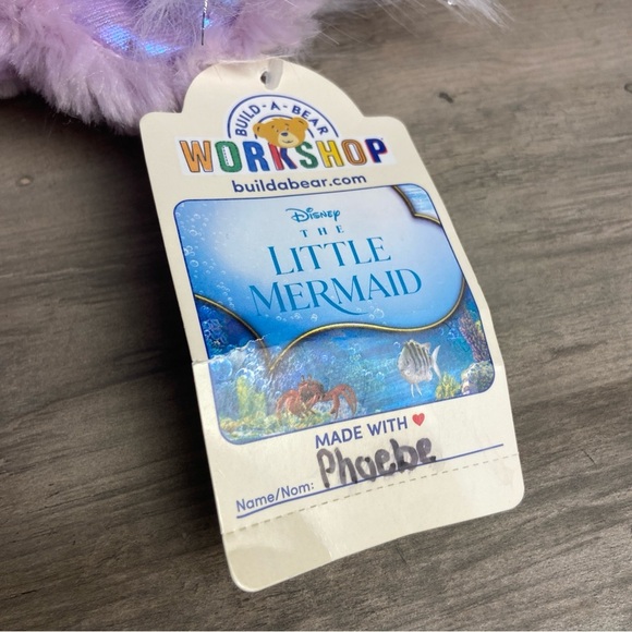 Build A Bear Workshop Disney The Little Mermaid Ursula Bear - Picture 8 of 12